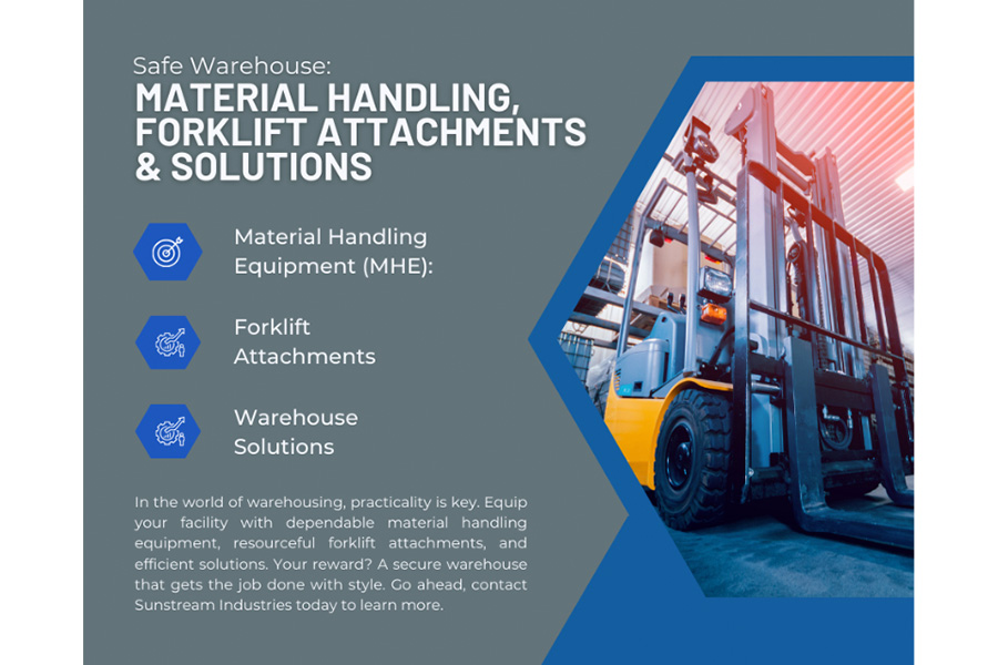 Safe Warehouse Material Handling, Forklift Attachments & Solutions